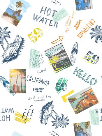 手绘印花华亿平台图片