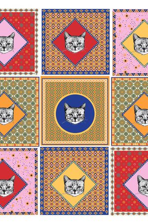 方巾印花华亿平台图片