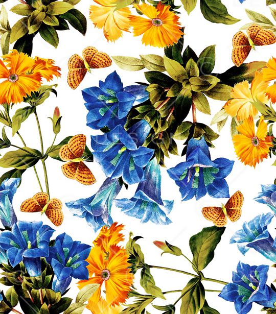 兰花印花华亿平台图片