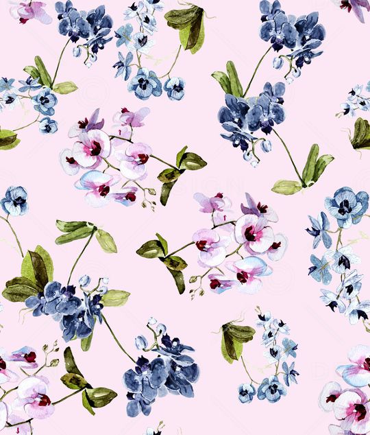 兰花印花华亿平台图片