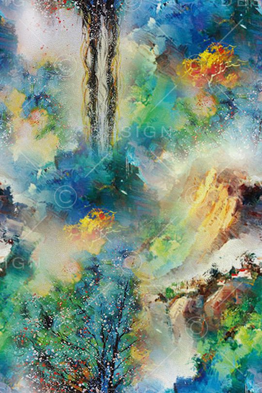 大牌风印花华亿平台图片