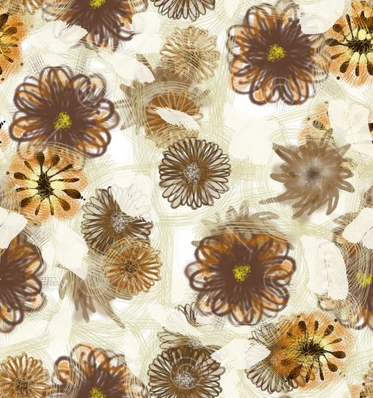 手绘印花华亿平台图片