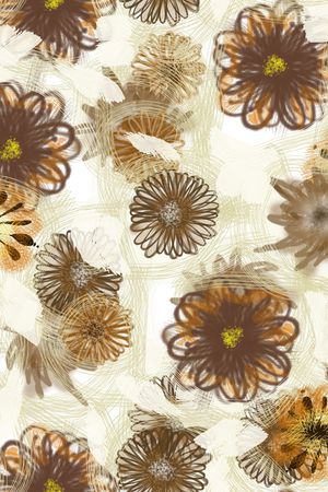 手绘印花华亿平台图片