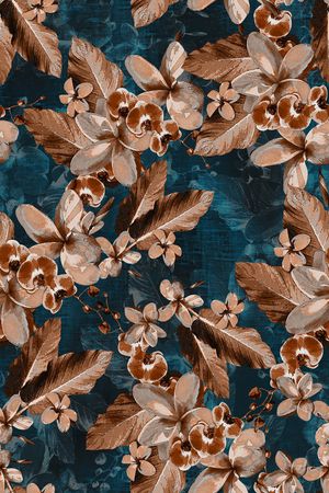 大牌风印花华亿平台图片