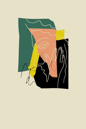 抽象印花华亿平台图片