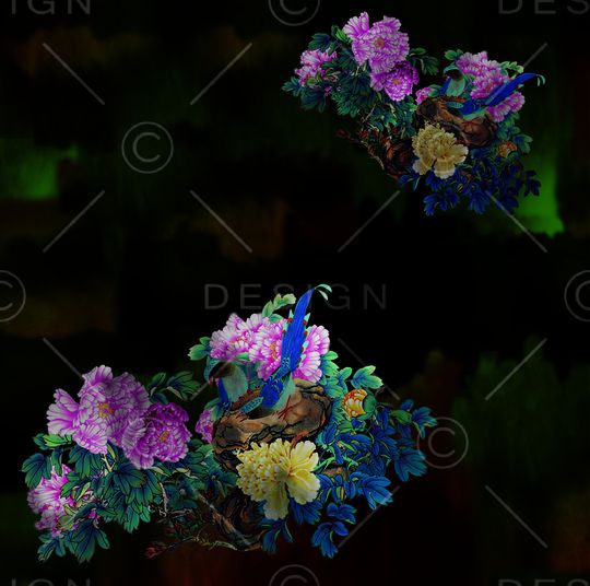 女装印花华亿平台图片