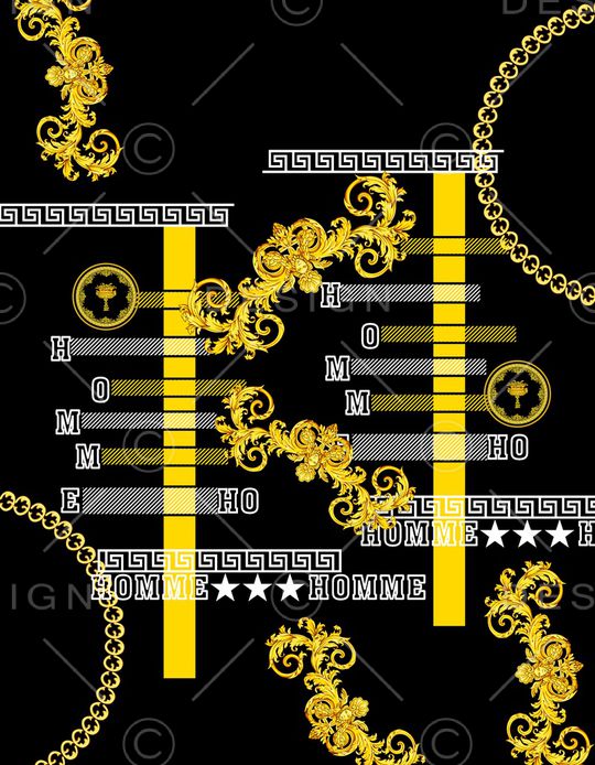 大牌风印花华亿平台图片