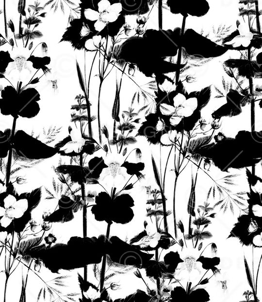 剪影印花华亿平台图片