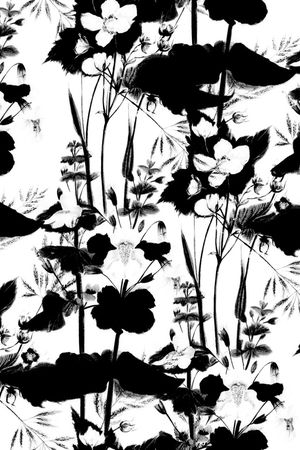 剪影印花华亿平台图片