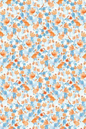 小碎花印花华亿平台图片