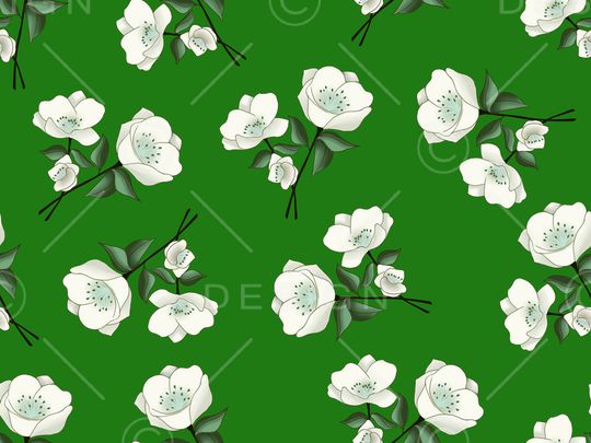 小清新印花华亿平台图片