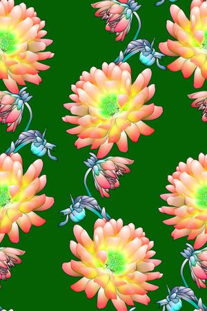 抽象花卉印花华亿平台图片