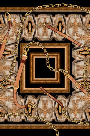 大牌风印花华亿平台图片