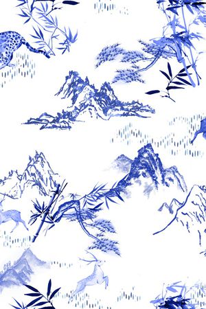 民族风印花华亿平台图片