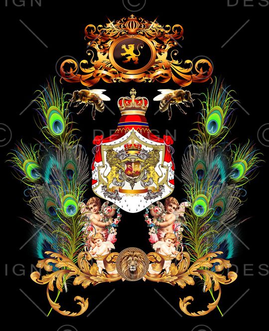 大牌风印花华亿平台图片