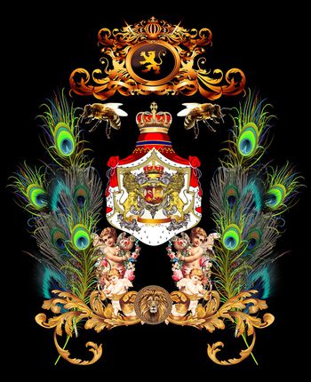 大牌风印花华亿平台图片