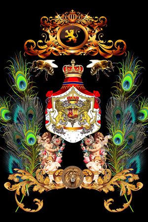 大牌风印花华亿平台图片