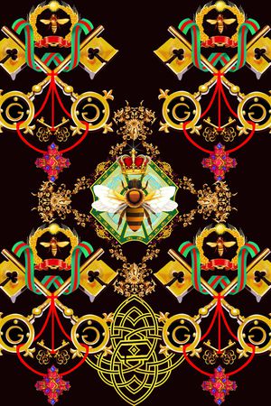 大牌风印花华亿平台图片