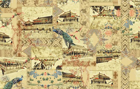 民族风印花华亿平台图片