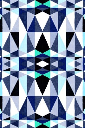 几何印花华亿平台图片