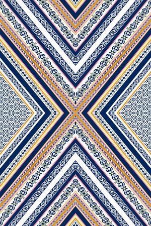 几何印花华亿平台图片