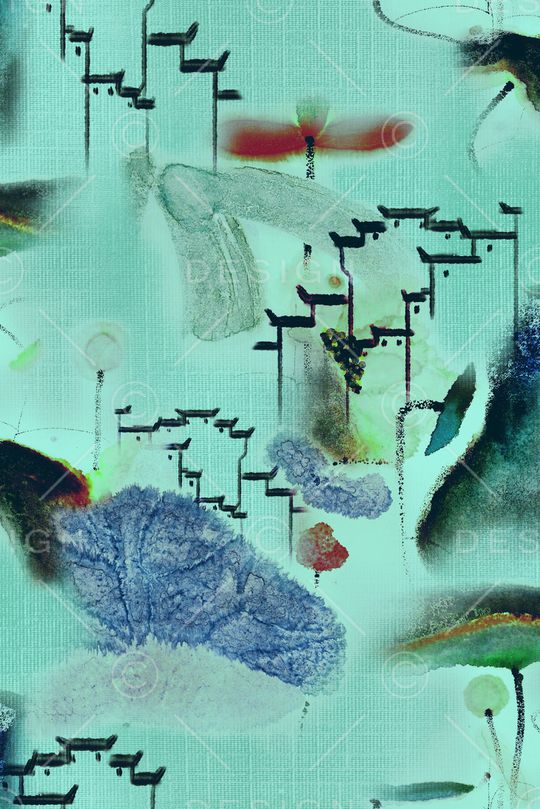 休闲印花华亿平台图片