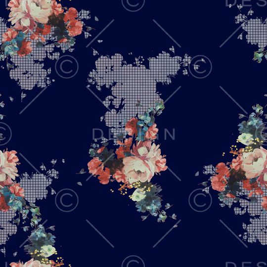 大牌风印花华亿平台图片