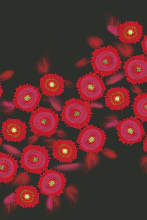 抽象印花华亿平台图片