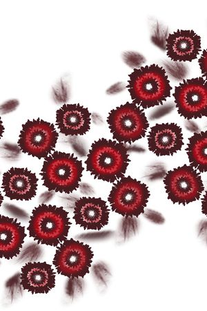 抽象印花华亿平台图片