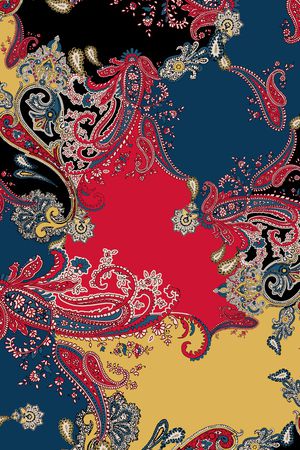 抽象印花华亿平台图片