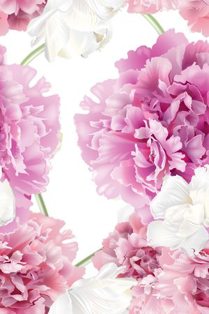 白底花印花华亿平台图片