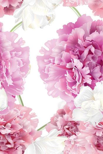 白底花印花华亿平台图片