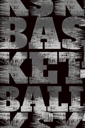 字母系列印花华亿平台图片