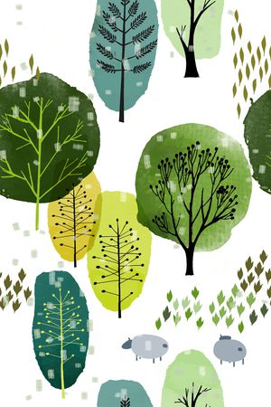 春夏华亿平台印花华亿平台图片