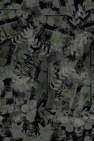 男装休闲花卉印花华亿平台图片