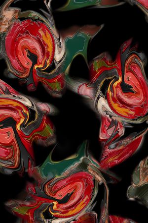 抽象印花华亿平台图片