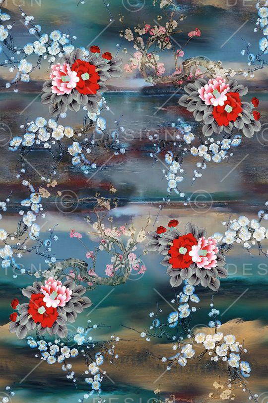 大牌风印花华亿平台图片