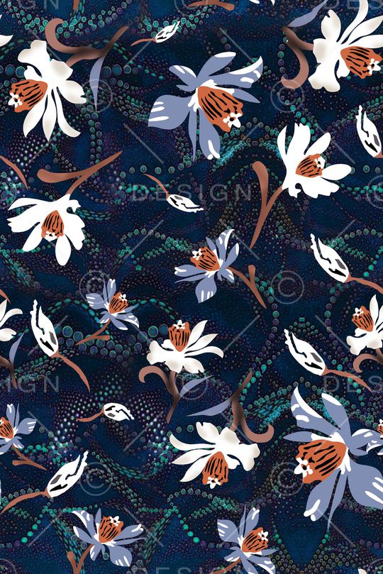 花瓣印花华亿平台图片