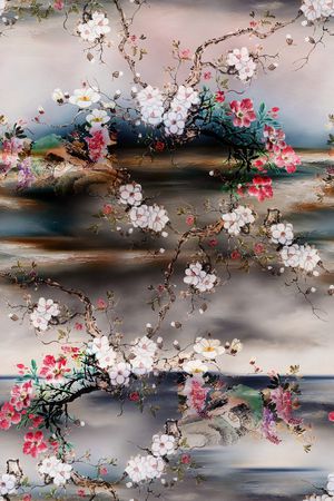 香云纱印花华亿平台图片