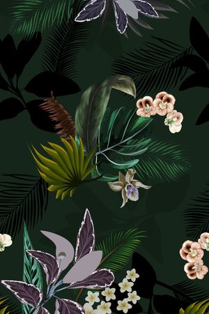 绿植印花华亿平台图片