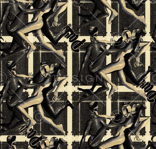 大牌风印花华亿平台图片