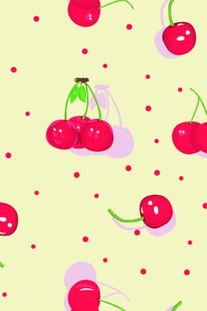 樱桃印花华亿平台图片