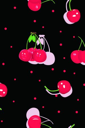 樱桃印花华亿平台图片