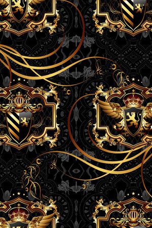 古典花纹印花华亿平台图片