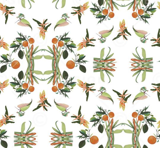 大牌风印花华亿平台图片