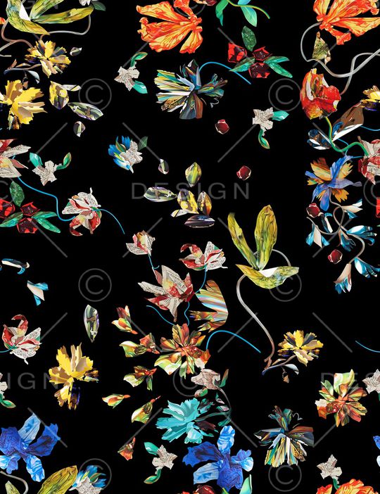 大牌风印花华亿平台图片