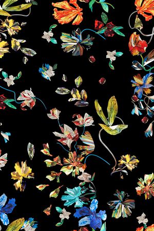 大牌风印花华亿平台图片