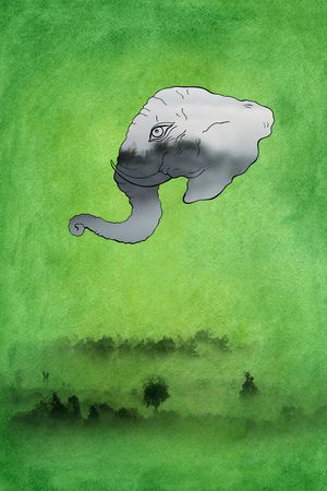 动物头印花华亿平台图片