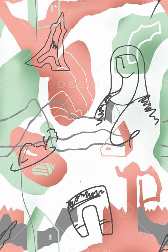 大牌风印花华亿平台图片