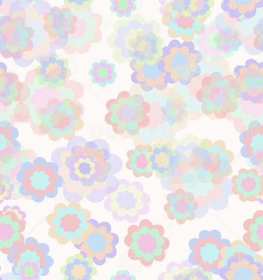 手绘花卉印花华亿平台图片